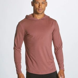 Cuts L/S Hooded Curve-Hem